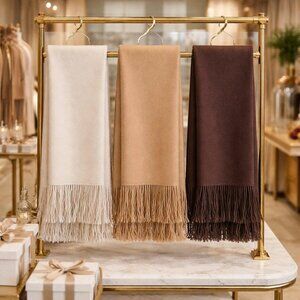 Brushed Alpaca Luxury Scarves